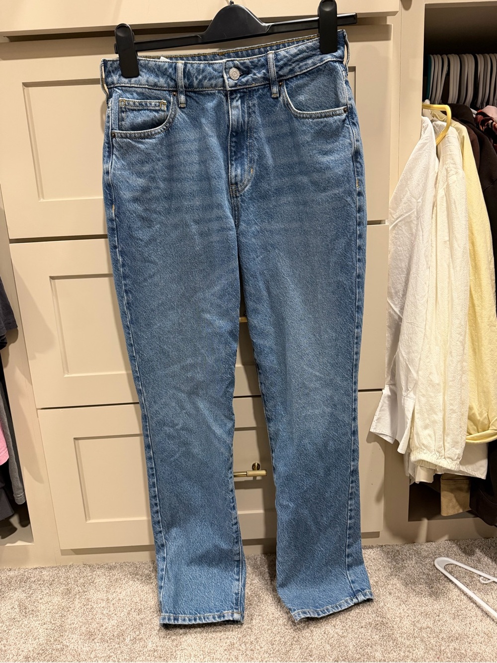 PacSun Light Blue Denim Mom Jeans - High Rise
